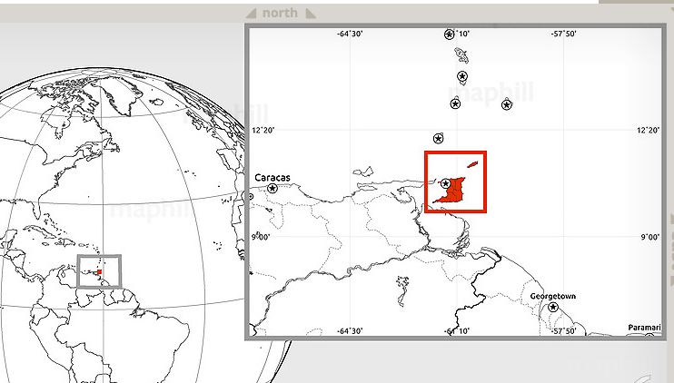 map Trinidad y Tobago Mobile
