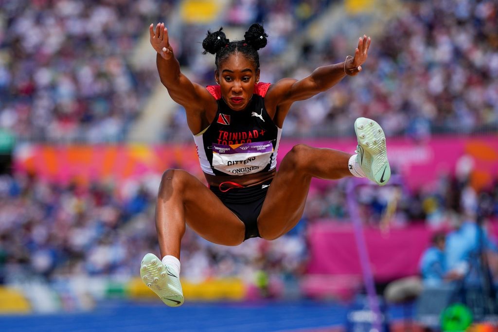 Commonwealth Games Birmingham UK : Tyra Gittens long jump qualification