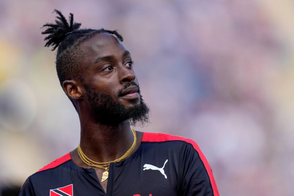 Commonwealth Games Birmingham UK : Jereem Richards 200m heat